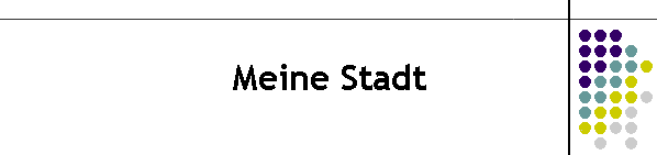 Meine Stadt